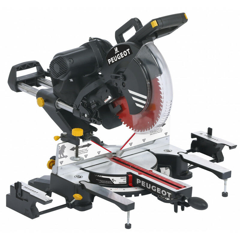 Peugeot Psp - Peugeot - Sierra de inglete radial ø254mm 1600W doble inclinación + Equipo de seguridad - ENERGYSAW-305STB
Peugeot Psp - Peugeot - Sierra de inglete radial ø254mm 1600W doble inclinación + Equipo de seguridad - ENERGYSAW-305STB