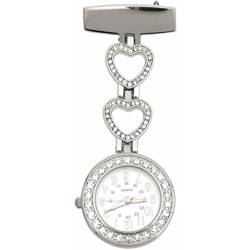 Enfermera Pin de solapa Reloj Fob Reloj Clip-on Diamante Colgante Reloj de cuarzo con corazon Reloj Chian Doctor Reloj de bolsillo para enfermeras
Enfermera Pin de solapa Reloj Fob Reloj Clip-on Diamante Colgante Reloj de cuarzo con corazon Reloj Chian Doctor Reloj de bolsillo para enfermeras