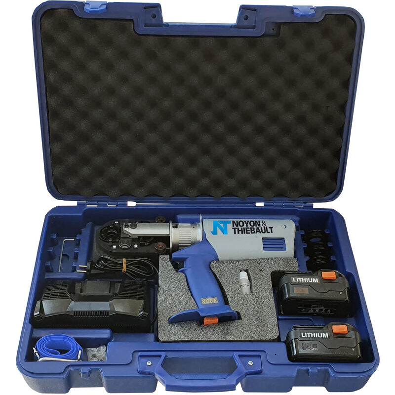 engastador a batería para conectores multicapa y PER perfil TH. Noyon & Thiebault
engastador a batería para conectores multicapa y PER perfil TH. Noyon & Thiebault