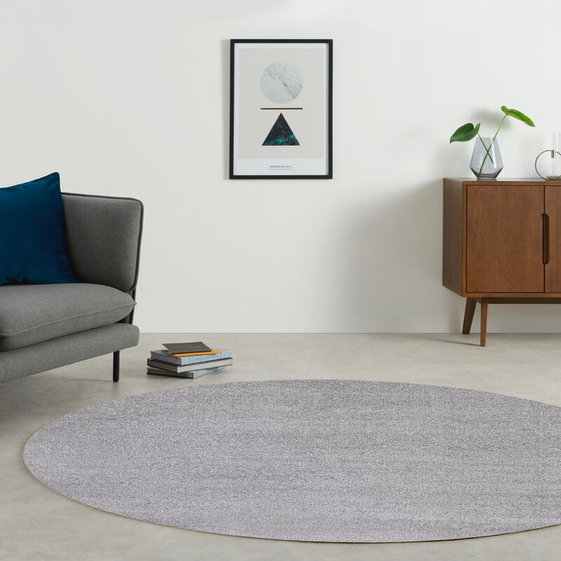 Entrada moderna de la sala de estar de la alfombra redonda gris Casacolora CCTOPLA | Talla: 80 x 80
Entrada moderna de la sala de estar de la alfombra redonda gris Casacolora CCTOPLA | Talla: 80 x 80