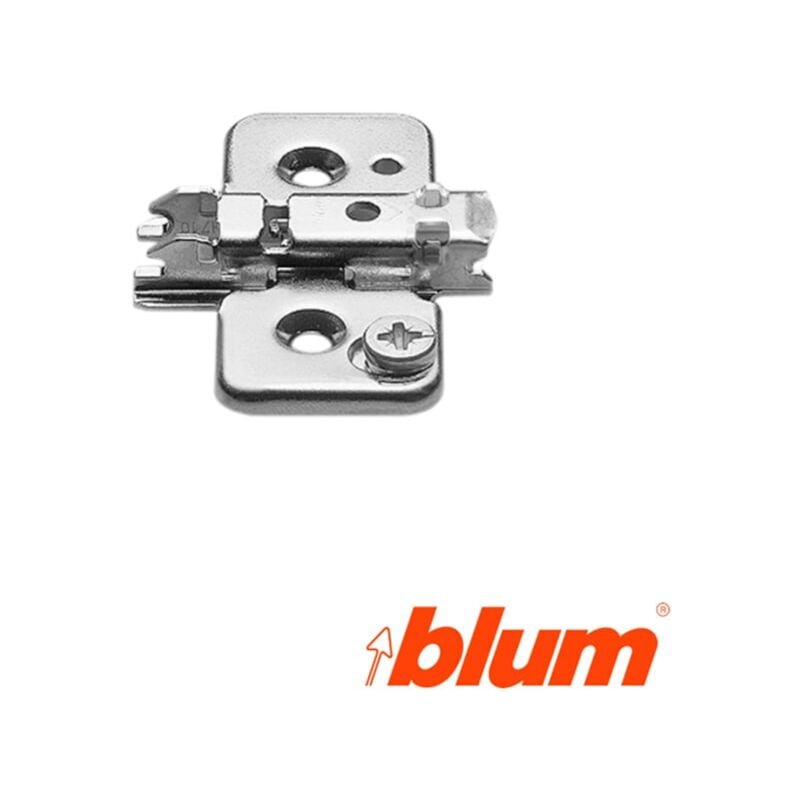 Base Cruz Acero Clip Top 3Mm Con Excentrica Tornillo Blum R/173H7130 - Niquelado
Base Cruz Acero Clip Top 3Mm Con Excentrica Tornillo Blum R/173H7130 - Niquelado
