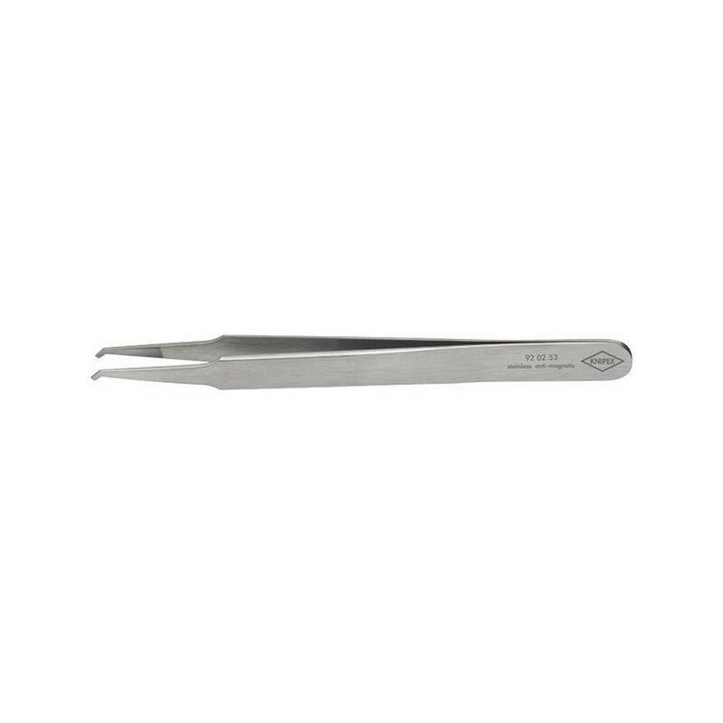 Knipex - Pinzas de precisión, Puntas : curva, anguloso, aproximadamente 1 mm de ancho, Superficie de agarre micro-rugoso por mataado, Superficie
Knipex - Pinzas de precisión, Puntas : curva, anguloso, aproximadamente 1 mm de ancho, Superficie de agarre micro-rugoso por mataado, Superficie