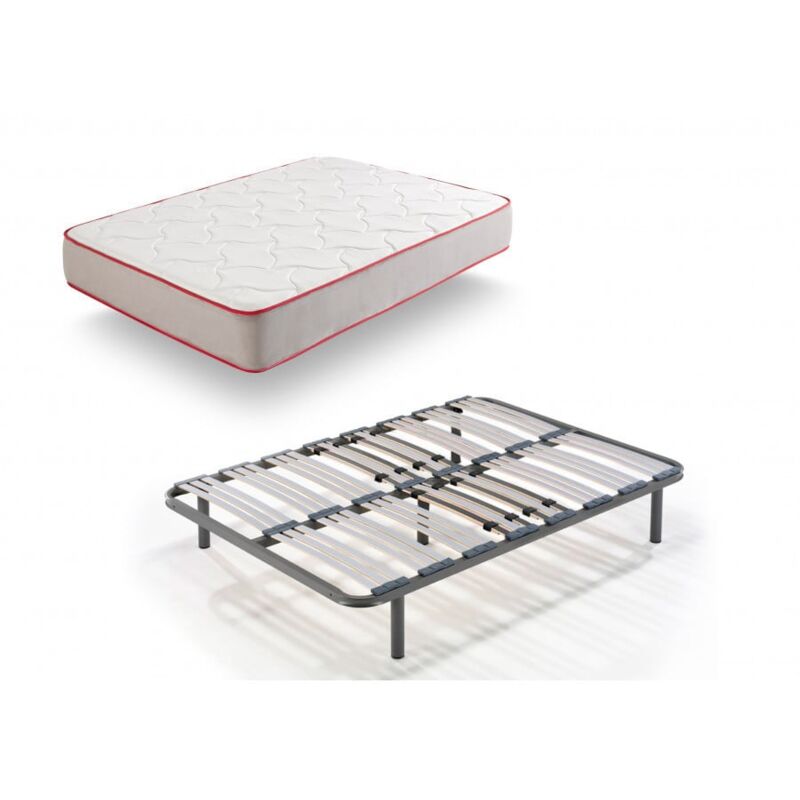 Es Colchon Viscoelastico Viscoroyal 30 + Somier Multilaminas Con Patas De 26 Cm
Es Colchon Viscoelastico Viscoroyal 30 + Somier Multilaminas Con Patas De 26 Cm