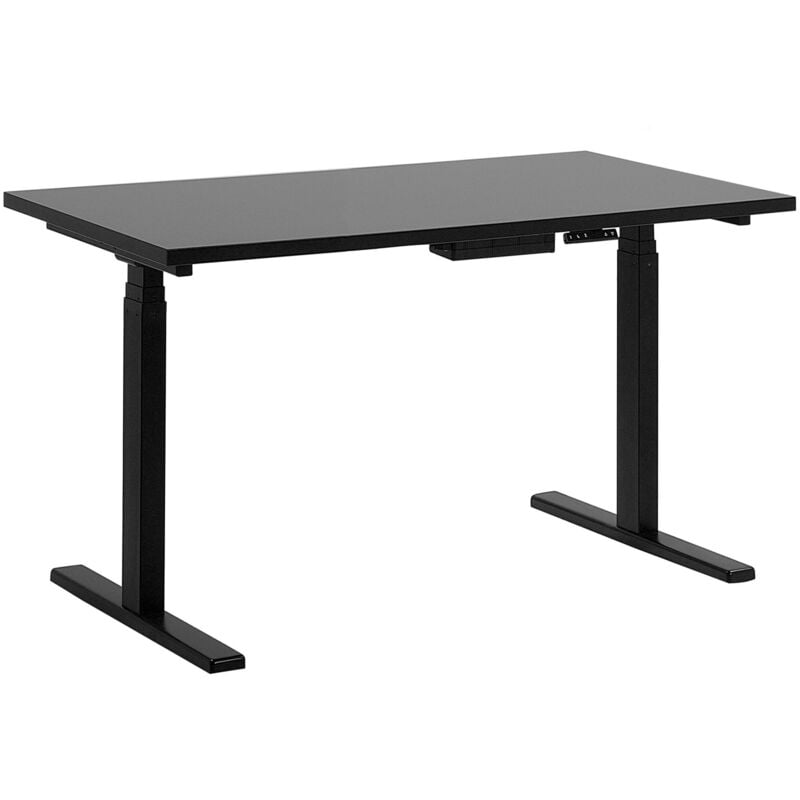 Beliani - Escritorio con altura ajustable electrónicamente negro 130x72 cm DESTIN II
Beliani - Escritorio con altura ajustable electrónicamente negro 130x72 cm DESTIN II