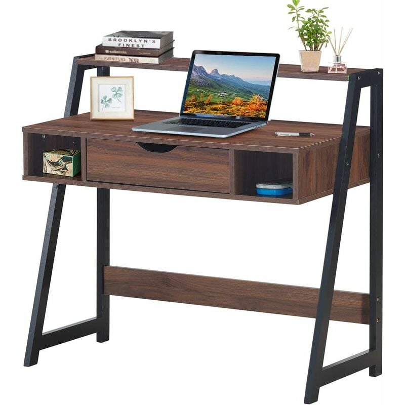Costway - Escritorio con Cajón y 2 Compartimentos Abiertos Mesa de Madera para Ordenador Mesa de Trabajo Mesa para Oficina Salón Estudio
Costway - Escritorio con Cajón y 2 Compartimentos Abiertos Mesa de Madera para Ordenador Mesa de Trabajo Mesa para Oficina Salón Estudio