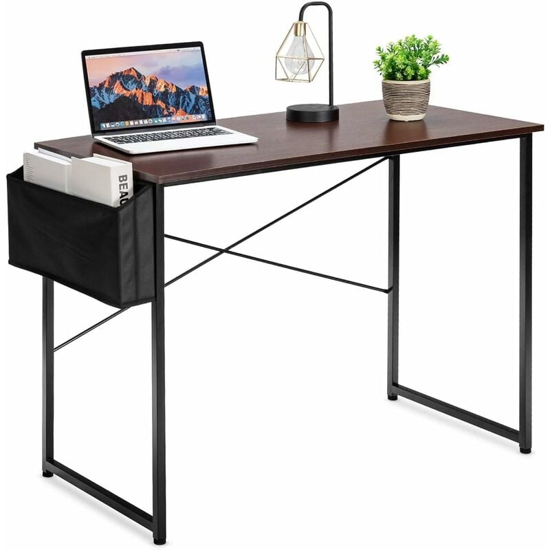 Costway - Escritorio de Computadora con Bolsa de Almacenamiento Escritorio de Oficina Hogar 102x51x76 centímetros Mesa de Trabajo con Marco de Metal
Costway - Escritorio de Computadora con Bolsa de Almacenamiento Escritorio de Oficina Hogar 102x51x76 centímetros Mesa de Trabajo con Marco de Metal