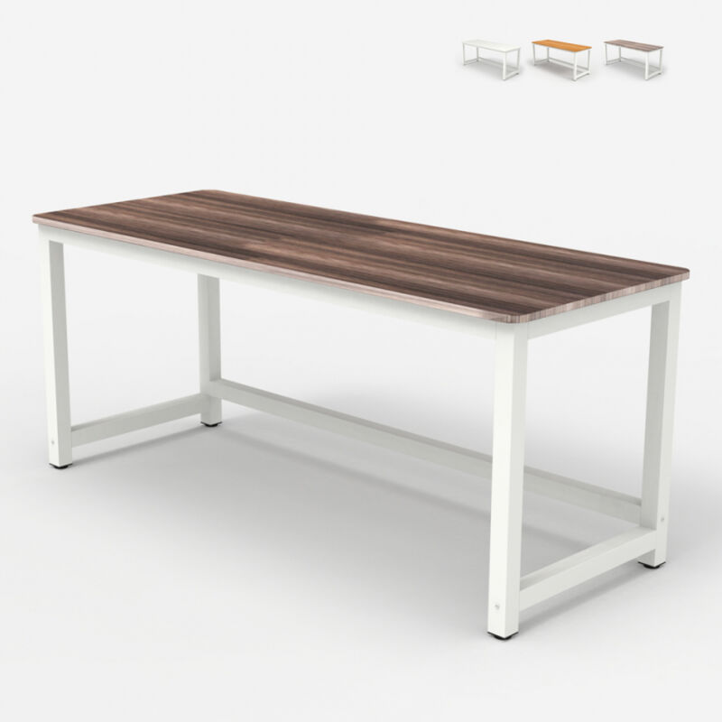 Office24 - Escritorio de oficina design blanco metal rectangular 160x70cm Bridgewhite 160 | Color: Marrón Nuez
Office24 - Escritorio de oficina design blanco metal rectangular 160x70cm Bridgewhite 160 | Color: Marrón Nuez