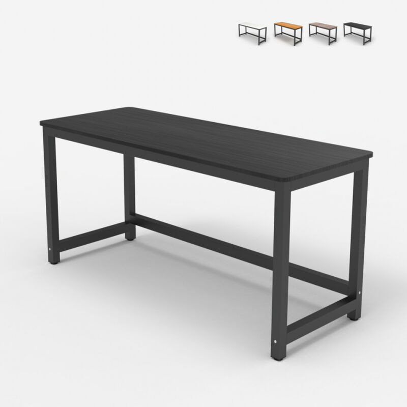 Office24 - Escritorio de oficina rectangular 120x60cm moderno y negro Bridgeblack 120 | Negro
Office24 - Escritorio de oficina rectangular 120x60cm moderno y negro Bridgeblack 120 | Negro