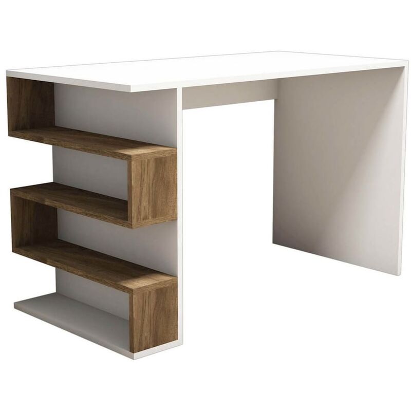 Homemania Escritorio para ordenador Limber blanco y nogal 120x60x75 cm - Multicolor
Homemania Escritorio para ordenador Limber blanco y nogal 120x60x75 cm - Multicolor