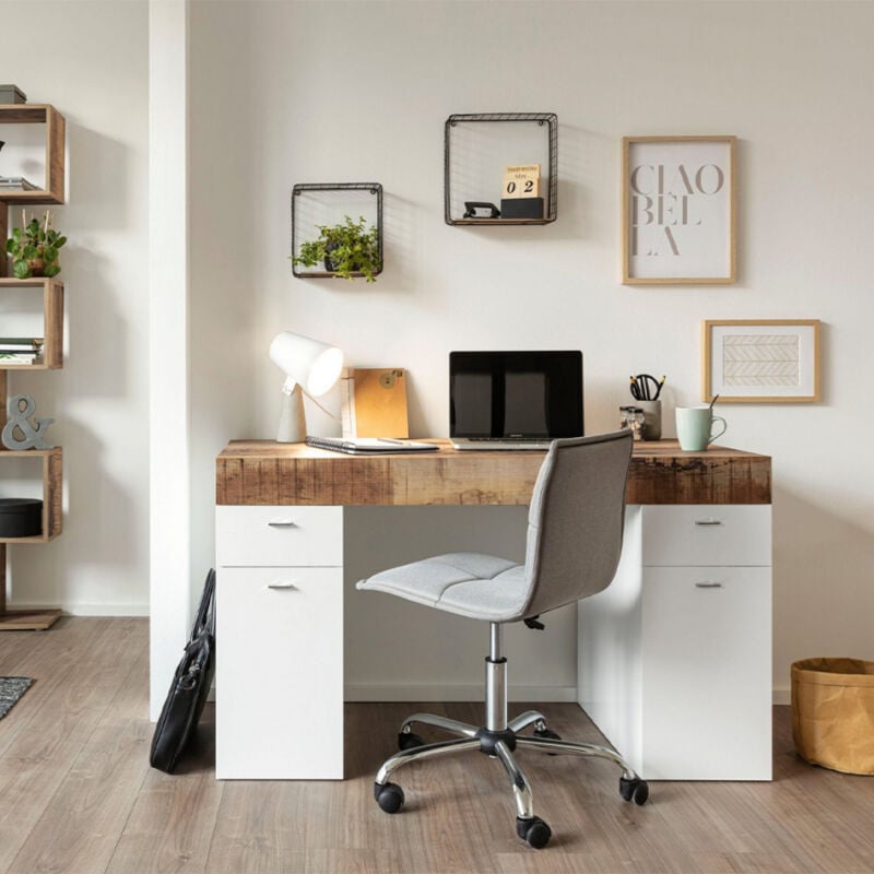 Ahd Amazing Home Design - Escritorio ahorra espacio 130 x 60 cm superficie deslizante smart working Sliding L Acero
Ahd Amazing Home Design - Escritorio ahorra espacio 130 x 60 cm superficie deslizante smart working Sliding L Acero