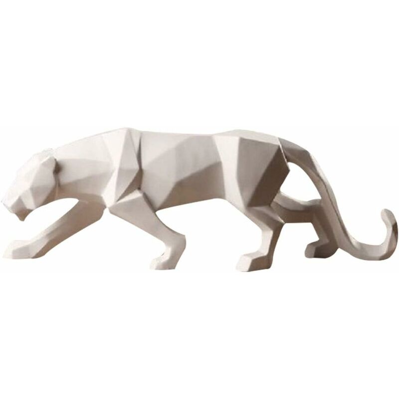 Abcrital - Escultura de pantera Adornos Escultura geométrica Resina Estatua de leopardo Decoración de vida silvestre Regalo hecho a mano para oficina
Abcrital - Escultura de pantera Adornos Escultura geométrica Resina Estatua de leopardo Decoración de vida silvestre Regalo hecho a mano para oficina