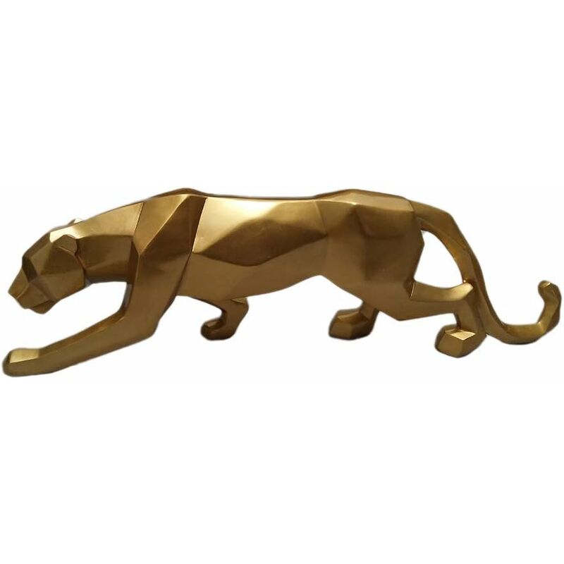 Abcrital - Escultura de pantera Adornos Escultura geométrica Resina Estatua de leopardo Decoración de vida silvestre Regalo hecho a mano para oficina
Abcrital - Escultura de pantera Adornos Escultura geométrica Resina Estatua de leopardo Decoración de vida silvestre Regalo hecho a mano para oficina