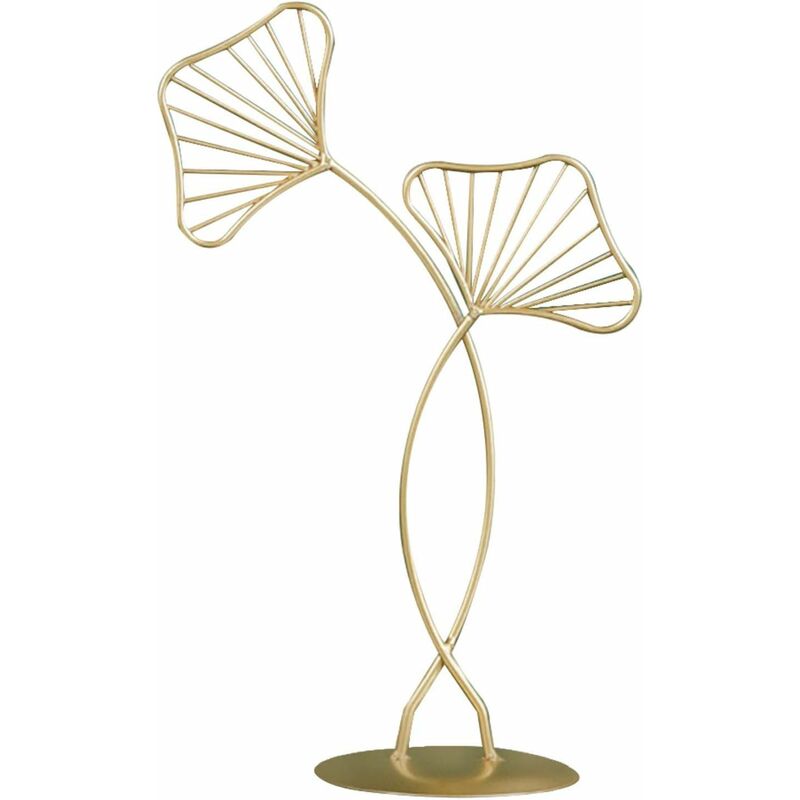Abcrital - Escultura de pared de hoja de Ginkgo Decoración de metal Arte Esculturas de gingko de hierro dorado para dormitorio, hogar, hotel, estilo
Abcrital - Escultura de pared de hoja de Ginkgo Decoración de metal Arte Esculturas de gingko de hierro dorado para dormitorio, hogar, hotel, estilo