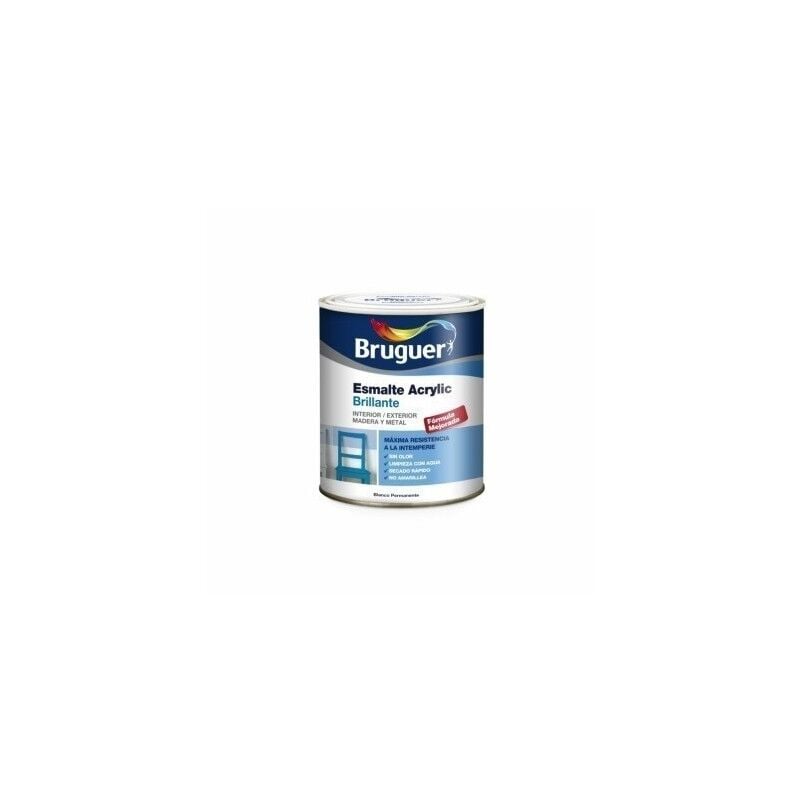 Esmalte Acrilico Brillante 750 Ml Gris Perla Interior/Exterior Sin Olor Bruguer
Esmalte Acrilico Brillante 750 Ml Gris Perla Interior/Exterior Sin Olor Bruguer