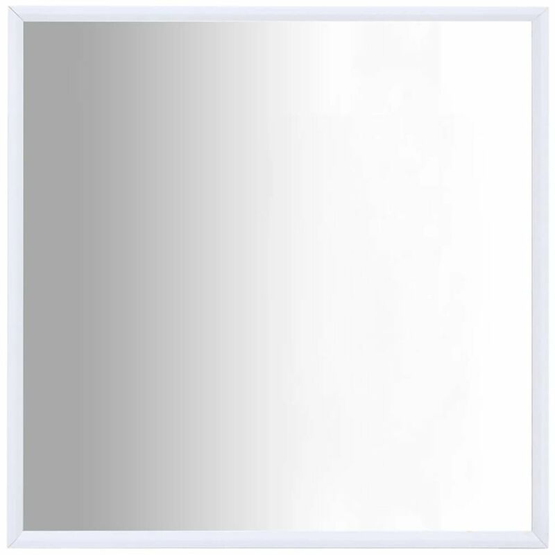 Happyshopping - Espejo blanco 50x50 cm