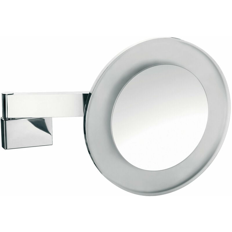Espejo de maquillaje y afeitado LED, aumento: 3x, redondo, LED de alta potencia, brazo articulado doble, cable interno - 109606028 - Emco
Espejo de maquillaje y afeitado LED, aumento: 3x, redondo, LED de alta potencia, brazo articulado doble, cable interno - 109606028 - Emco