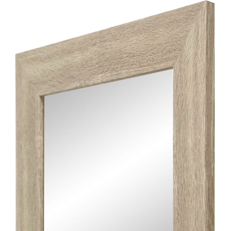 Espejo de Pared Fabricado en España- Varios Tamaños - Espejo Vestidor, Salón, Baño, Entraditas- Modelo MDF8 (Haya, 55x150 cm)
Espejo de Pared Fabricado en España- Varios Tamaños - Espejo Vestidor, Salón, Baño, Entraditas- Modelo MDF8 (Haya, 55x150 cm)