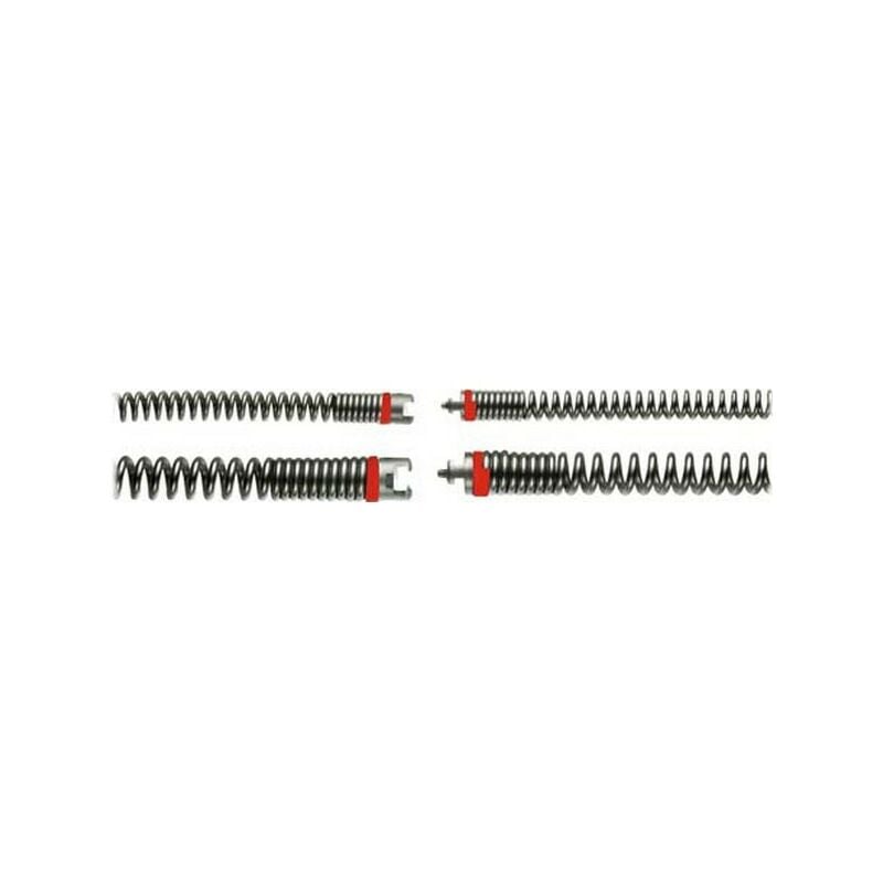 Rothenberger - Espiral de limpieza de tubos estándar, Acero de resorte de calidad, Ø de Espiral : 22 mm, Largo 4,5 m, Espesor del Ø del hilo 4,5 mm
Rothenberger - Espiral de limpieza de tubos estándar, Acero de resorte de calidad, Ø de Espiral : 22 mm, Largo 4,5 m, Espesor del Ø del hilo 4,5 mm