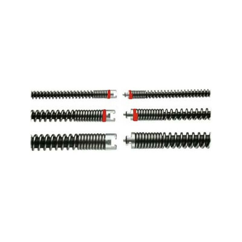 Rothenberger - Espirales de limpieza de tubos SMK, Ø de Espiral : 16 mm, Largo 2,3 m, Espesor del Ø del hilo 3,0 mm
Rothenberger - Espirales de limpieza de tubos SMK, Ø de Espiral : 16 mm, Largo 2,3 m, Espesor del Ø del hilo 3,0 mm