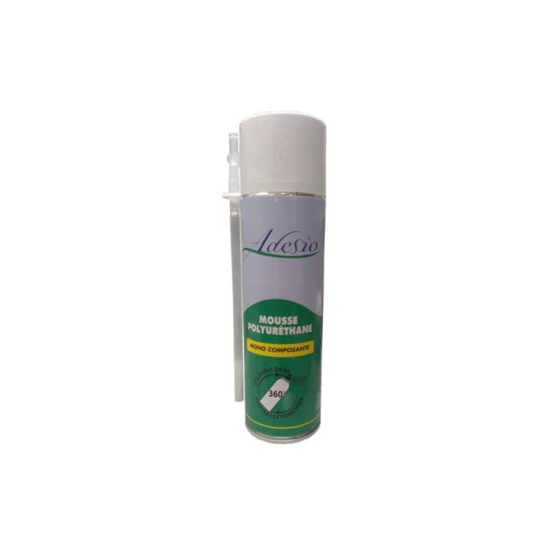 Espuma de poliuretano: 500 ml