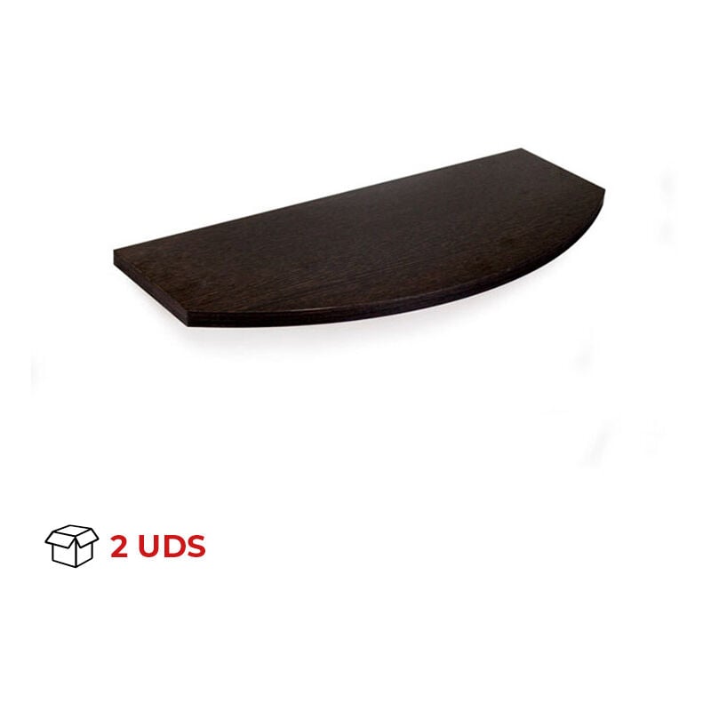 Estante con Perfil Curvo | Estilo Clásico | Fabricado en Aglomerado | Acabado en Wengué | Medidas 625*280*50 mm | Espesor de la Balda: 18 mm| 2
Estante con Perfil Curvo | Estilo Clásico | Fabricado en Aglomerado | Acabado en Wengué | Medidas 625*280*50 mm | Espesor de la Balda: 18 mm| 2