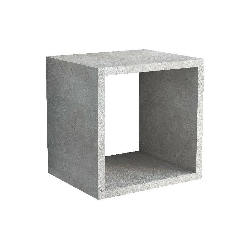 Estante Cubo - para Salon, Dormitorio, Oficina - Gris en Tablero de particulas de melamina, 30 x 25 x 30 cm
Estante Cubo - para Salon, Dormitorio, Oficina - Gris en Tablero de particulas de melamina, 30 x 25 x 30 cm