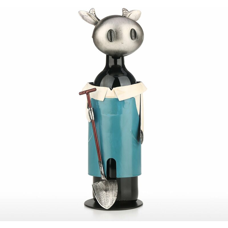 Tooarts - Estante de vino de vaca idilico Vintage Pickup Cow Wine Bottle Holder Estatua o Soporte de vino decorativo
Tooarts - Estante de vino de vaca idilico Vintage Pickup Cow Wine Bottle Holder Estatua o Soporte de vino decorativo