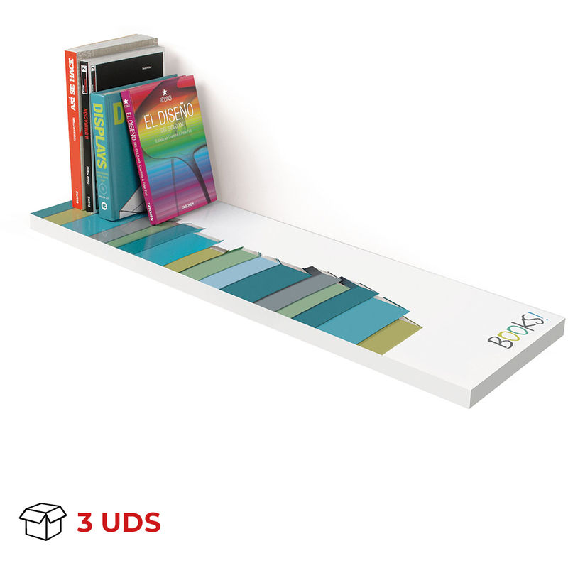 Estante Rectangular | Estilo Juvenil | Fabricado en Atamborado | Acabado en Ilustrado | Medidas 770*265*95 mm | Espesor de la Balda: 25 mm | 3
Estante Rectangular | Estilo Juvenil | Fabricado en Atamborado | Acabado en Ilustrado | Medidas 770*265*95 mm | Espesor de la Balda: 25 mm | 3