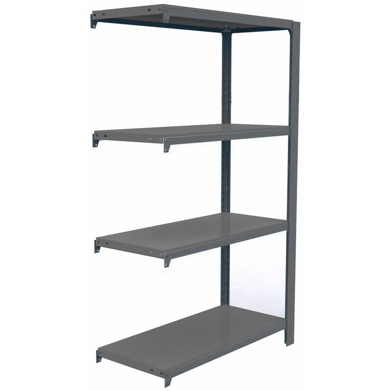 Estantería metálica officlick 1000x900x300 mm, 4 estantes color gris oscuro 200 Kg. (capacidad de Carga/estante)
Estantería metálica officlick 1000x900x300 mm, 4 estantes color gris oscuro 200 Kg. (capacidad de Carga/estante)