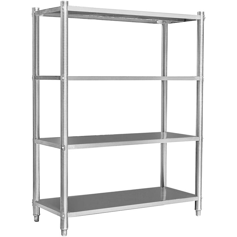 Wiltec - Estantería acero inoxidable almacenaje profesional gastronomía cargas pesadas taller 120x50x155cm
Wiltec - Estantería acero inoxidable almacenaje profesional gastronomía cargas pesadas taller 120x50x155cm