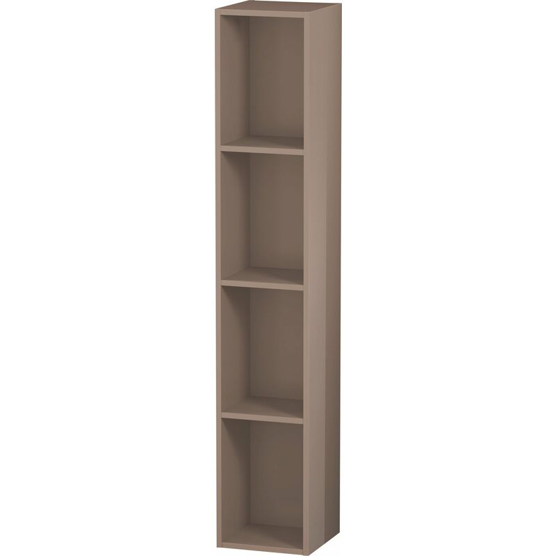 Estantería Duravit L-Cube, anchura 180mm, profundidad 180mm, vertical, 4 estantes, color: Cappuccino laca alto brillo - LC120508686
Estantería Duravit L-Cube, anchura 180mm, profundidad 180mm, vertical, 4 estantes, color: Cappuccino laca alto brillo - LC120508686