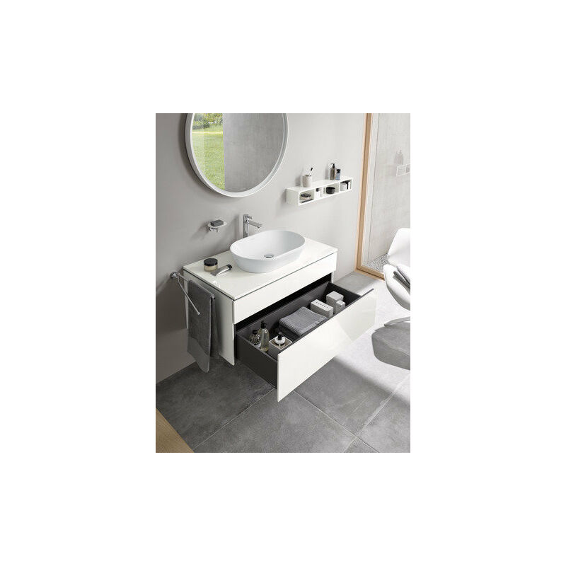 Estantería Duravit L-Cube, anchura 800mm, profundidad 140mm, horizontal, 3 compartimentos, color: Decoración blanca de alto brillo - LC120002222
Estantería Duravit L-Cube, anchura 800mm, profundidad 140mm, horizontal, 3 compartimentos, color: Decoración blanca de alto brillo - LC120002222