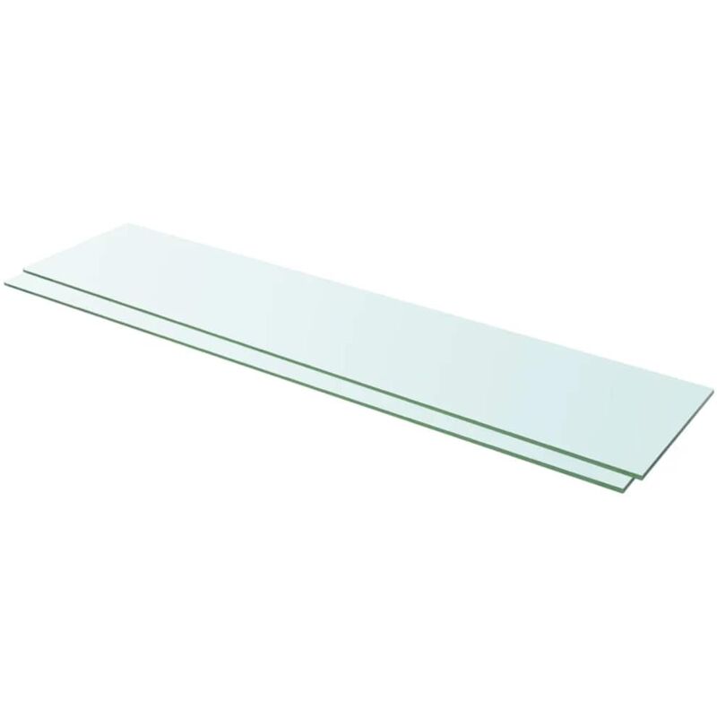 vidaXL Panel de Estante de Vidrio Transparente 110x25 cm 2 Unidades - Transparente
vidaXL Panel de Estante de Vidrio Transparente 110x25 cm 2 Unidades - Transparente