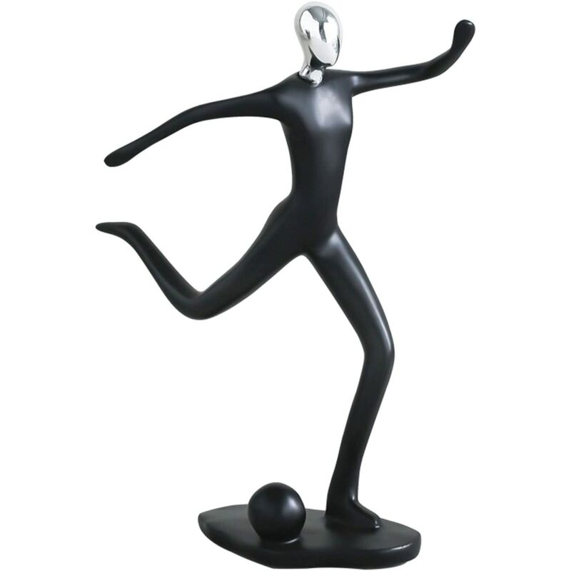 Estatua de golfista negra Escultura de atleta - Arte de moda Figura de resina abstracta Decoración moderna para el hogar Acentos Estantería de
Estatua de golfista negra Escultura de atleta - Arte de moda Figura de resina abstracta Decoración moderna para el hogar Acentos Estantería de