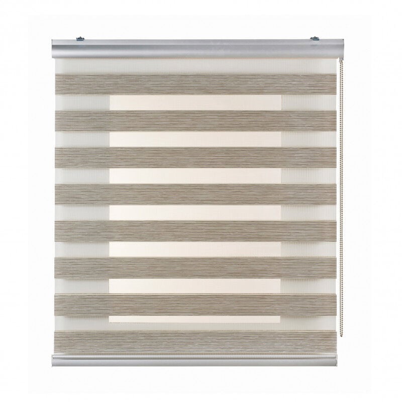 Estor Noche y Día Plus, estor enrollable con acabados de aluminio Premium Beige, 100 x 250cm
Estor Noche y Día Plus, estor enrollable con acabados de aluminio Premium Beige, 100 x 250cm
