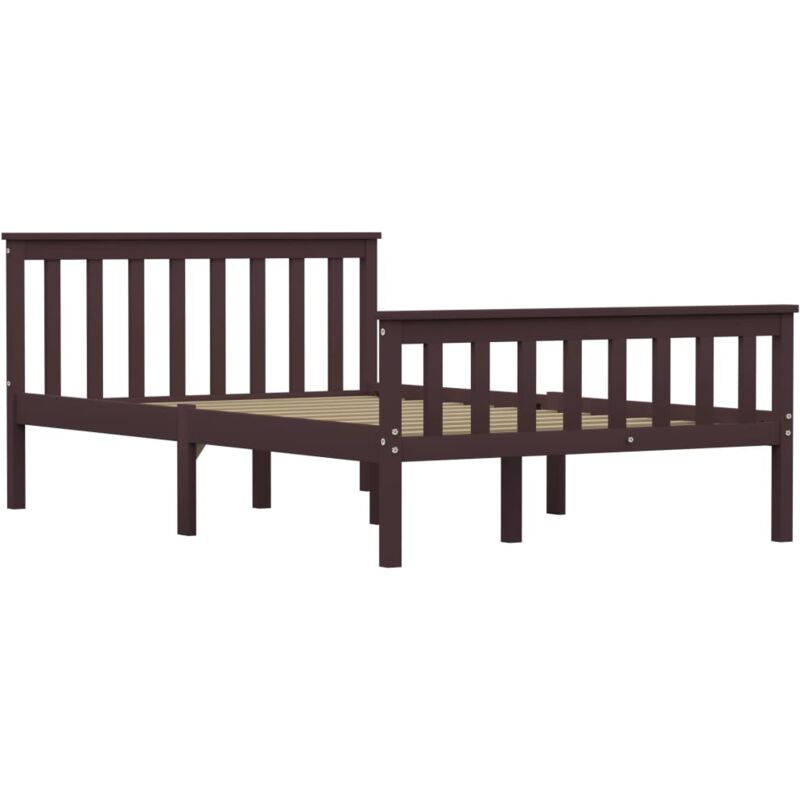 Madera Maciza de Pino Estructura de Cama Marrón Oscuro 120x200 cm - Marrón - Vidaxl
Madera Maciza de Pino Estructura de Cama Marrón Oscuro 120x200 cm - Marrón - Vidaxl