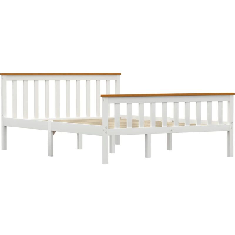 Madera Maciza de Pino Estructura de Cama Blanca Marrón 140x200 cm - Blanco - Vidaxl
Madera Maciza de Pino Estructura de Cama Blanca Marrón 140x200 cm - Blanco - Vidaxl