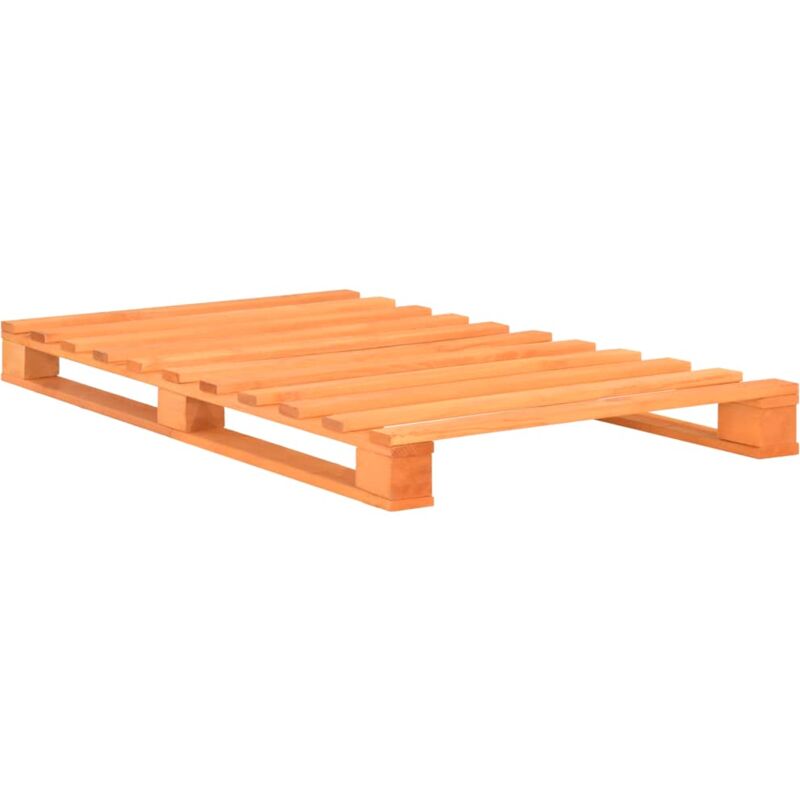 vidaXL Estructura de Cama de Palés Madera Maciza de Pino Marrón 90x200 cm - Marrón
vidaXL Estructura de Cama de Palés Madera Maciza de Pino Marrón 90x200 cm - Marrón