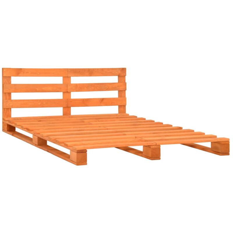 Estructura de Cama de Palés Madera Maciza de Pino Marrón 120x200cm - Marrón - Vidaxl
Estructura de Cama de Palés Madera Maciza de Pino Marrón 120x200cm - Marrón - Vidaxl