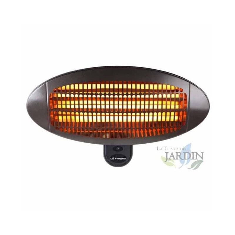 Estufa eléctrica para exterior Orbegozo. Tres posiciones de temperatura: 650-1300-2000W. Rejilla de seguridad. Apertura 120º.
Estufa eléctrica para exterior Orbegozo. Tres posiciones de temperatura: 650-1300-2000W. Rejilla de seguridad. Apertura 120º.