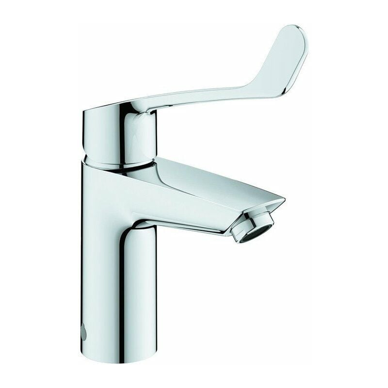 Grohe - EUROSMART Mezclador de lavabo largo S-Size Palanca anti-quemaduras cromada
Grohe - EUROSMART Mezclador de lavabo largo S-Size Palanca anti-quemaduras cromada