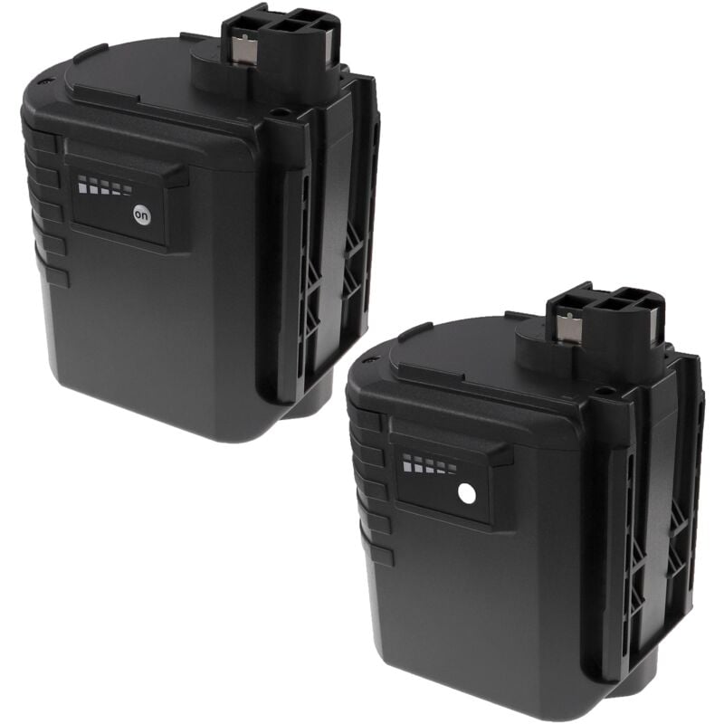EXTENSILO 2x Batería reemplaza Bosch 1617334082, 2607335082, 2607335083, 2 607 335 082 para herramientas eléctricas (3300 mAh, NiMH, 24 V)
EXTENSILO 2x Batería reemplaza Bosch 1617334082, 2607335082, 2607335083, 2 607 335 082 para herramientas eléctricas (3300 mAh, NiMH, 24 V)