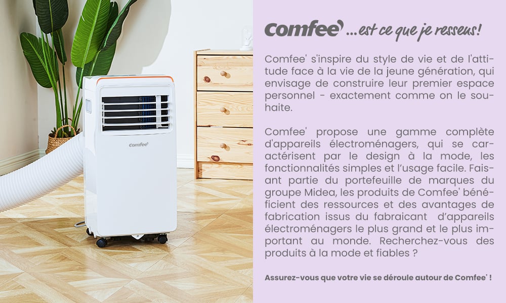 Climatiseur Mobile Comfee Mini Cool Pro Btu H Kw H