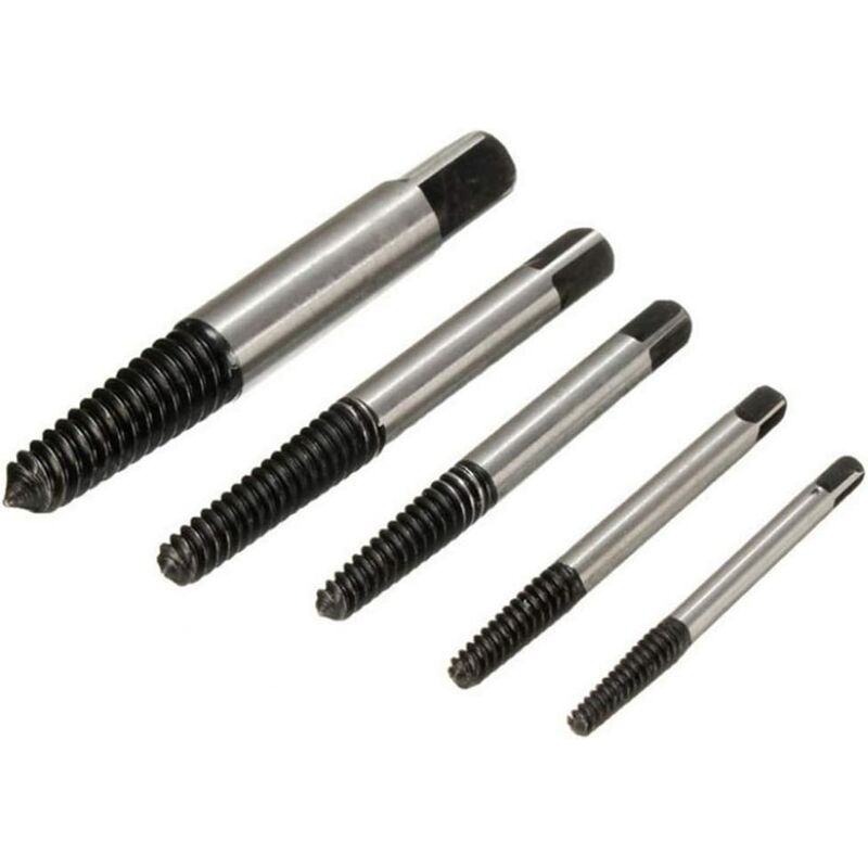 Extractor de tornillos dañados de 5 piezas Extractor extractor de tornillos rotos Fácil de extraer Daños Extracción de tornillos rotos un conjunto de
Extractor de tornillos dañados de 5 piezas Extractor extractor de tornillos rotos Fácil de extraer Daños Extracción de tornillos rotos un conjunto de