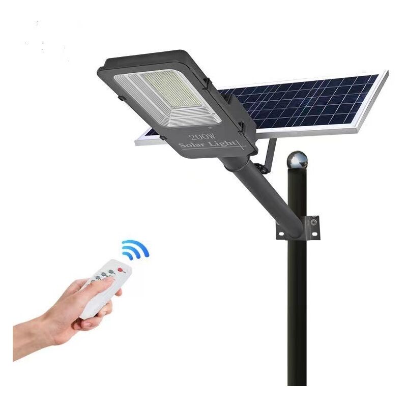 Farola LED 200W Solar Exterior IP65 Panel Orientable 120 LEDS 3500 Lúmenes 6000K Blanco Frío Batería Ion-Litio mando a distancia iluminación exterior
Farola LED 200W Solar Exterior IP65 Panel Orientable 120 LEDS 3500 Lúmenes 6000K Blanco Frío Batería Ion-Litio mando a distancia iluminación exterior