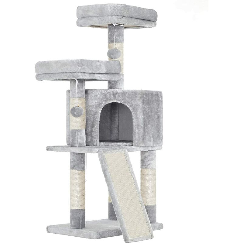 FEANDREA Árbol de gatos, Torre para gatos, 115 cm, Gris Claro por SONGMICS PCT141W01 - Gris Claro
FEANDREA Árbol de gatos, Torre para gatos, 115 cm, Gris Claro por SONGMICS PCT141W01 - Gris Claro