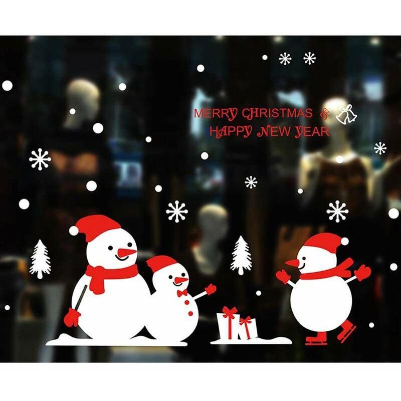 Happyshopping - Feliz Navidad pegatinas de pared ventana decoracion de la habitacion ano nuevo decoracion del hogar serie navidena
Happyshopping - Feliz Navidad pegatinas de pared ventana decoracion de la habitacion ano nuevo decoracion del hogar serie navidena