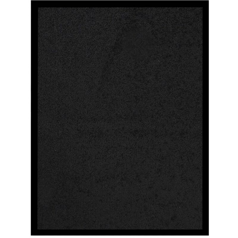 Felpudo negro 40x60 cm