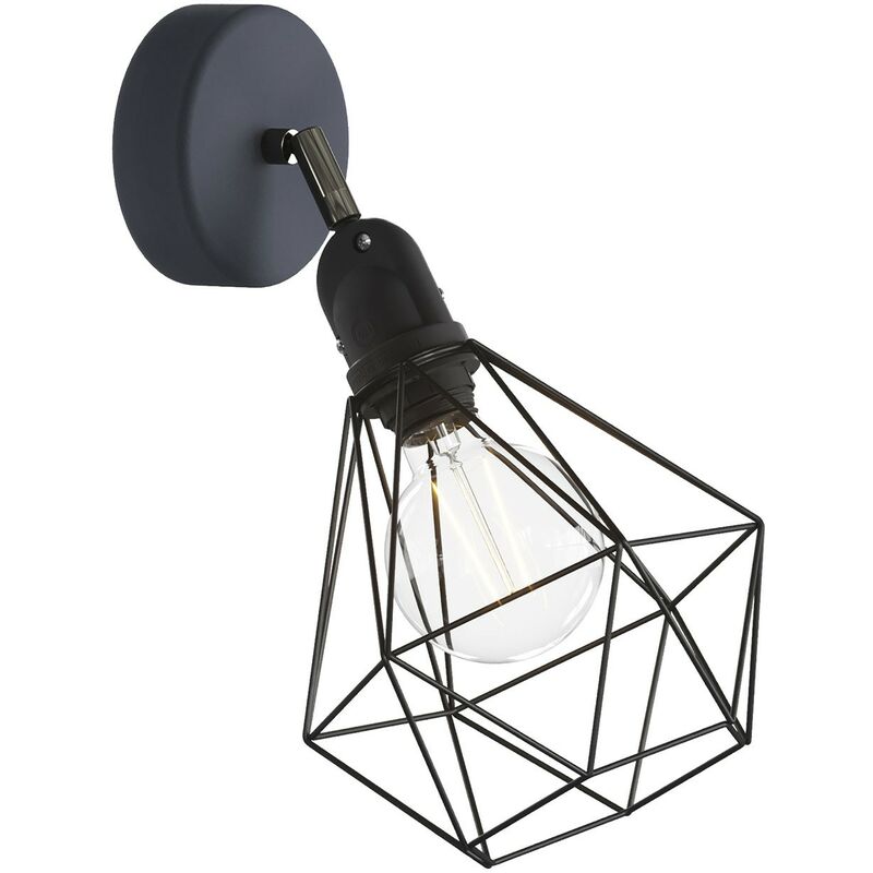 Fermaluce EIVA con pantalla Diamond, junta orientable y portalámparas estanco IP65 | Sin bombilla - Negro - Negro
Fermaluce EIVA con pantalla Diamond, junta orientable y portalámparas estanco IP65 | Sin bombilla - Negro - Negro