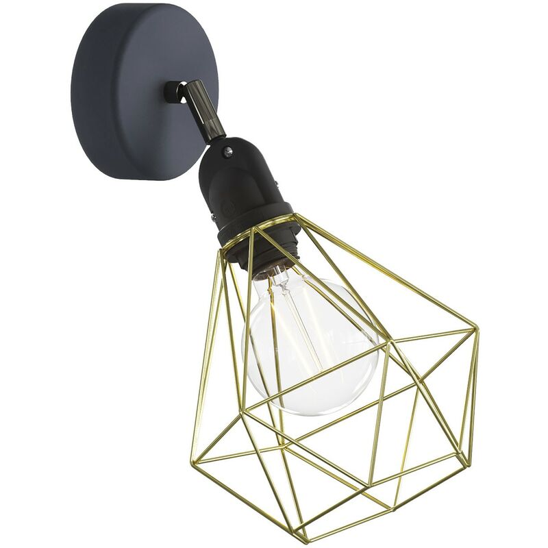 Fermaluce EIVA con pantalla Diamond, junta orientable y portalámparas estanco IP65 | Con bombilla - Latón - Latón
Fermaluce EIVA con pantalla Diamond, junta orientable y portalámparas estanco IP65 | Con bombilla - Latón - Latón